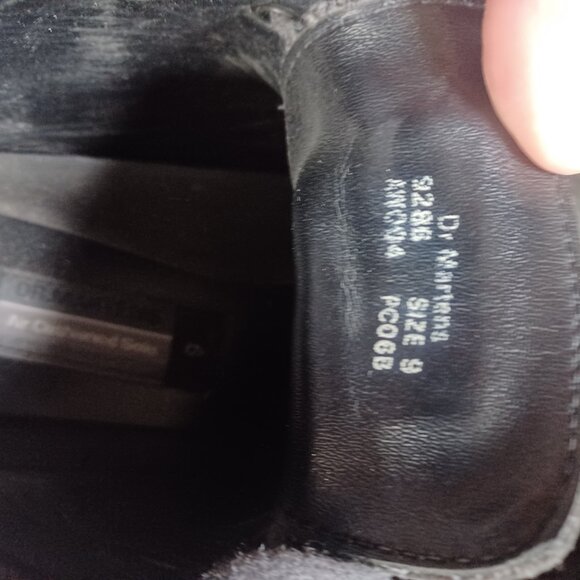 Vintage Dr. Martens 9286 Black Leather Chukka Boots – Made in England – Size 9 - Picture 4 of 5